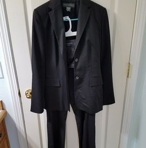 Banana Republic Black Pant Suit Set Wool Blend